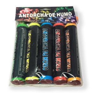 PACK 5 ANTORCHAS HUMO 60"